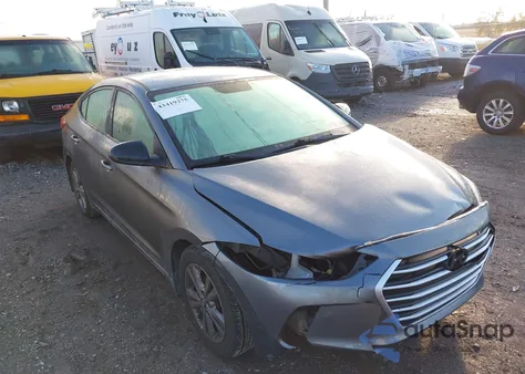 2018 Hyundai Elantra Sel из США, поврежденный, VIN 5NPD84LF1JH359878